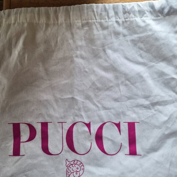 Pucci Yummy Shoulder Leather Trim Bag Multicolor - Picture 14 of 15